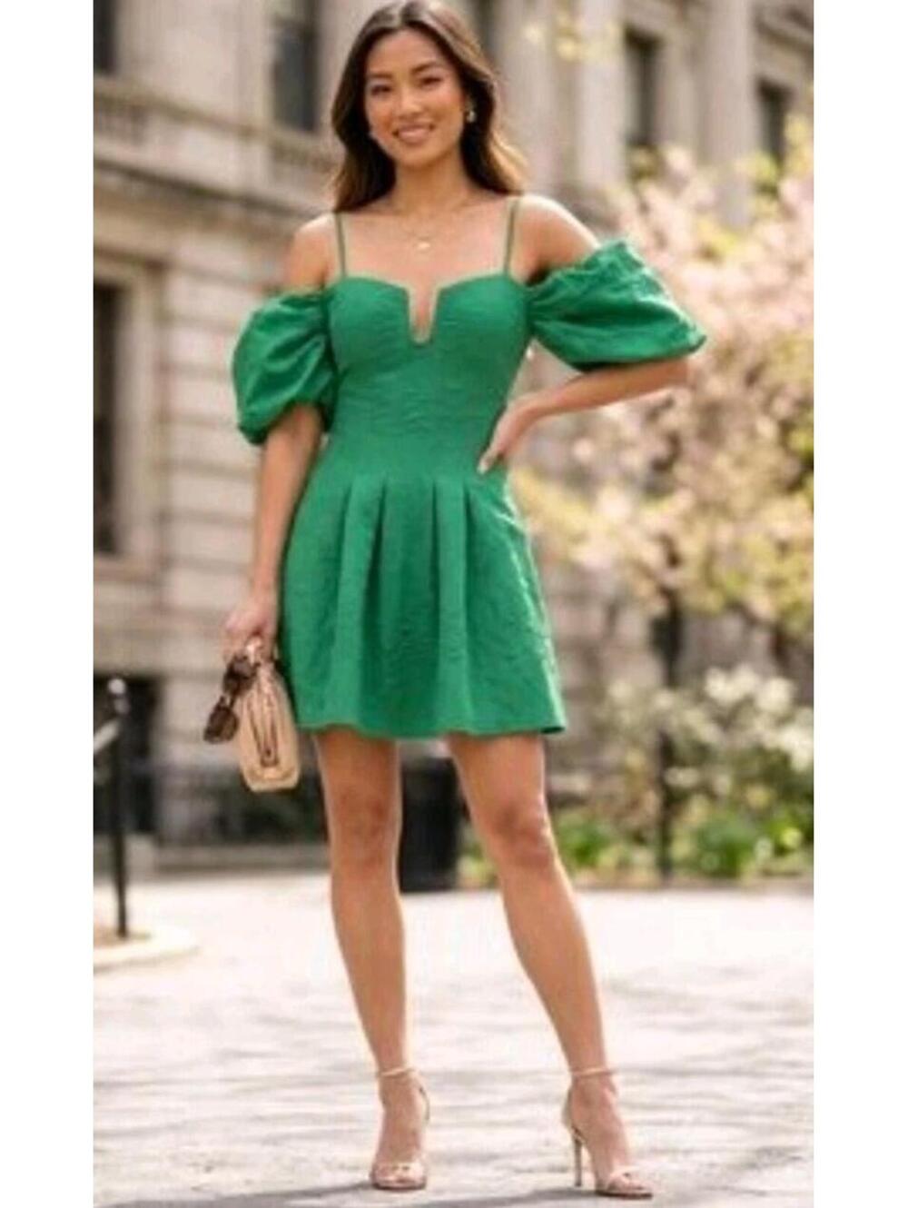 City Studios Juniors' Women's XS Jacquard Fit & Flare Dress NWT #1